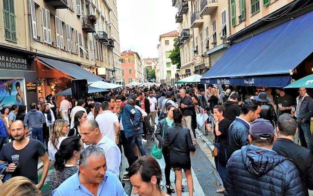 Nice - Apéro géant rue Delille jeudi soir à Nice