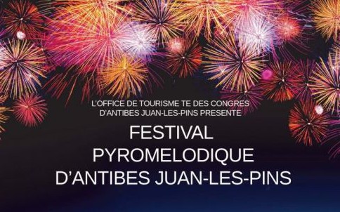 Nice - Feux d\'artifice et festival pyromélodique d\'Antibes 