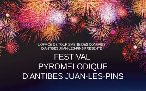 Nice - Feux d\'artifice et festival pyromélodique d\'Antibes 