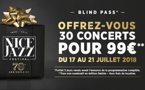 Nice - NICE JAZZ FESTIVAL - 30 CONCERTS POUR 99€