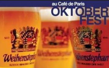 Nice - OKTOBERFEST 2019 au Café de Paris MONTE CARLO