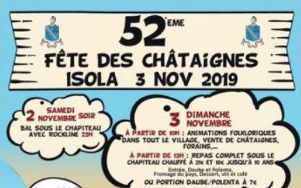 Nice - ​FÊTE DES CHÂTAIGNES - ISOLA 