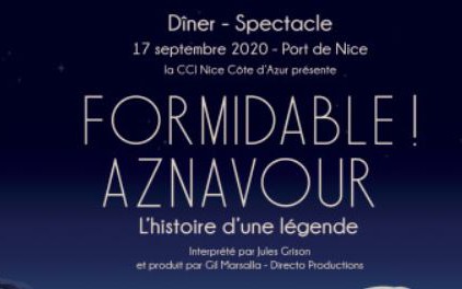 Nice - FORMIDABLE ! AZNAVOUR – L’HISTOIRE D’UNE LÉGENDE 