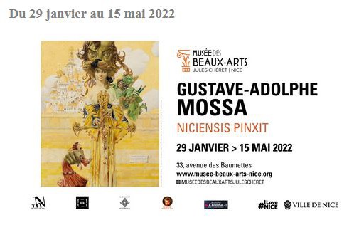 Nice - EXPO GUSTAVE-ADOLPHE MOSSA