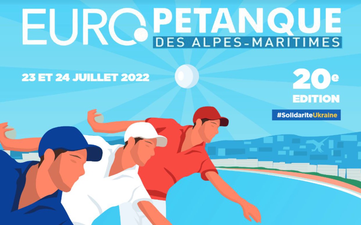 Nice - EUROPÉTANQUE DES ALPES-MARITIMES 2022