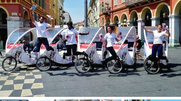 CYCLO NICE - Vélos-taxis in Nice - Nice City Life