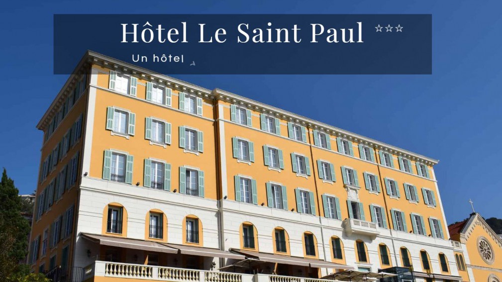 Nice - HÔTEL LE SAINT PAUL ***