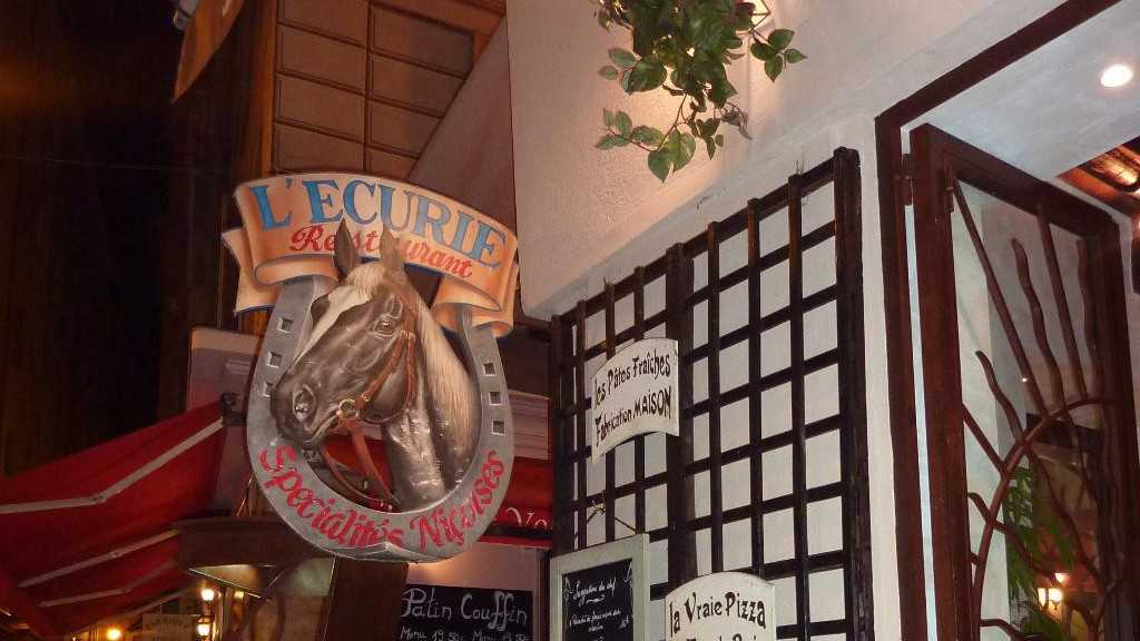 Nice - Restaurant L'Ecurie