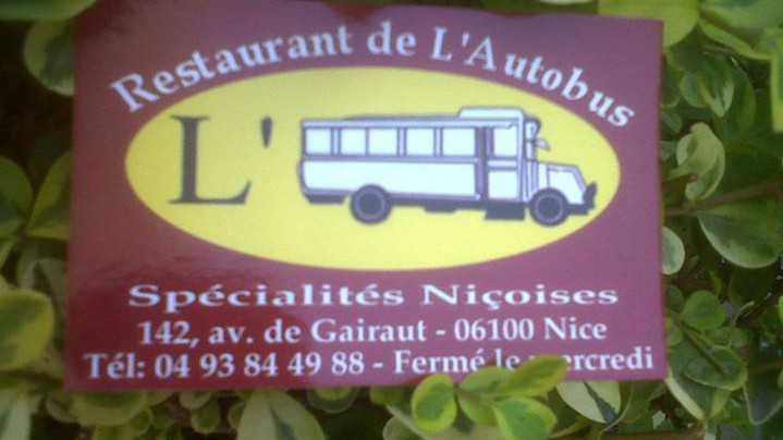 Nice - Restaurant l'Autobus