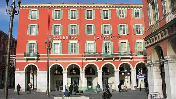 galeries lafayette nice